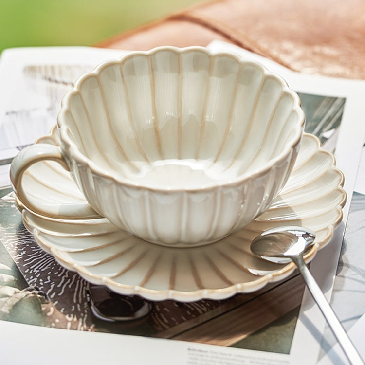 Chrysanthemum Petal Coffee Cup Set