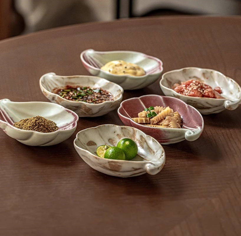 Tableware: Shell Dish-Seasoning, Sauce Snacks