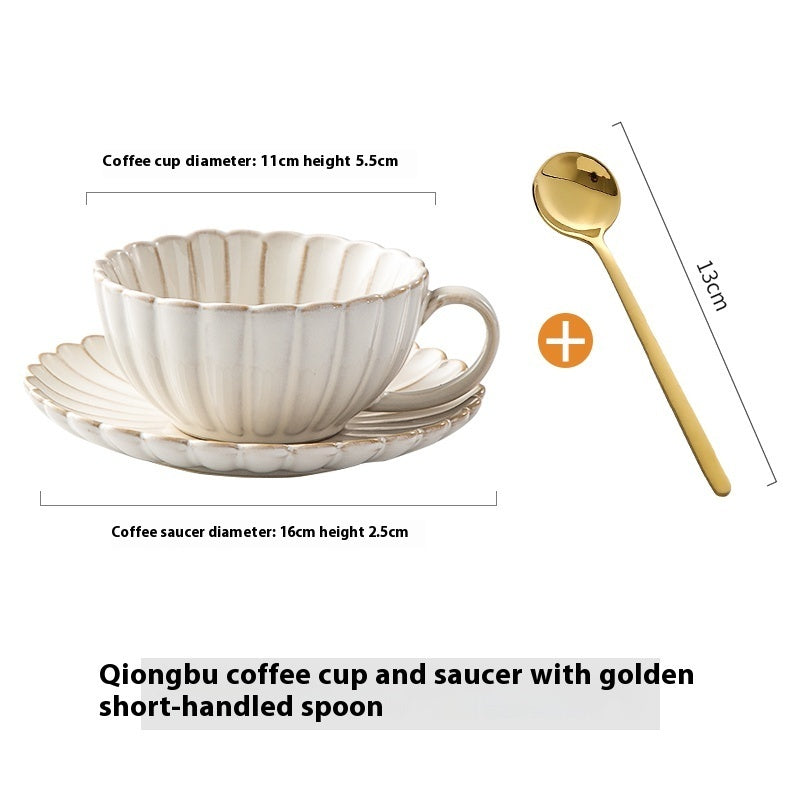 Chrysanthemum Petal Coffee Cup Set