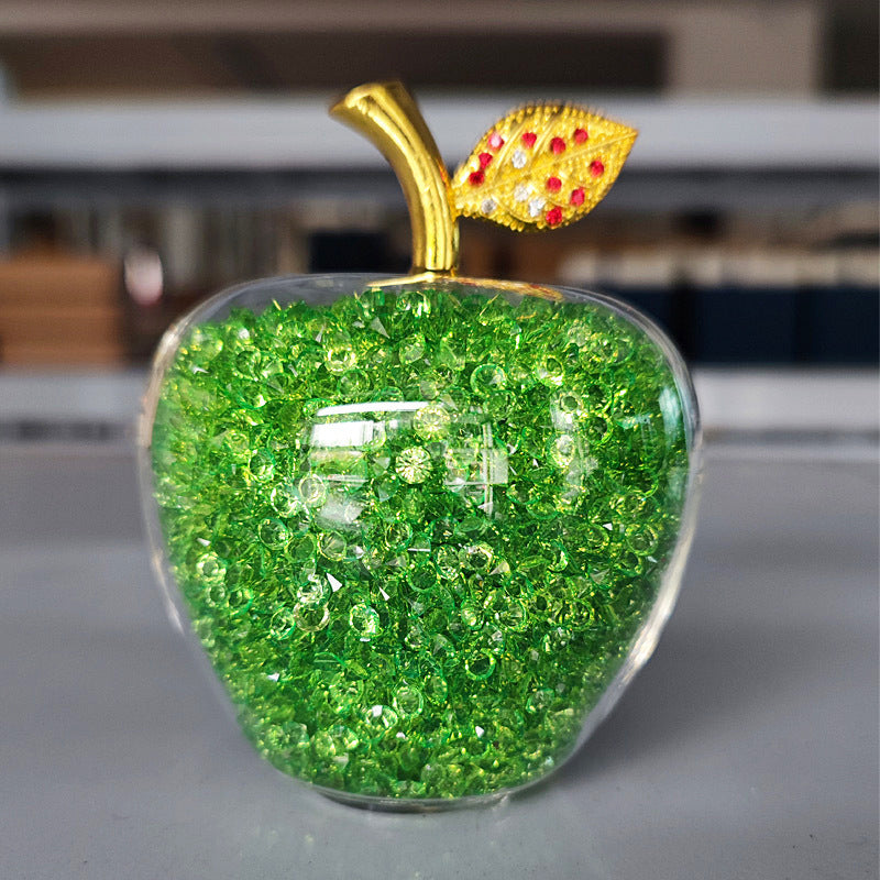 Crystal Apple Ornaments