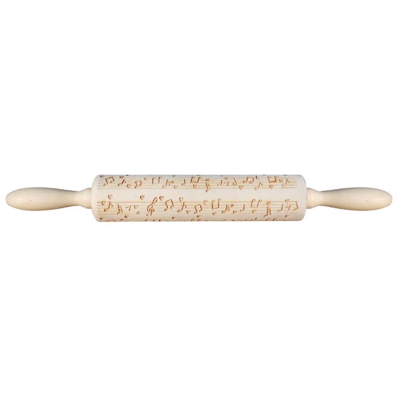 Musical Note Embossed Rolling Pin