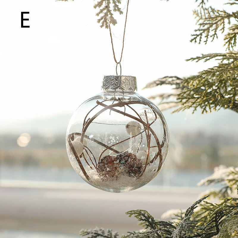 Christmas Tree: Ornaments-Glass Encased  Objects