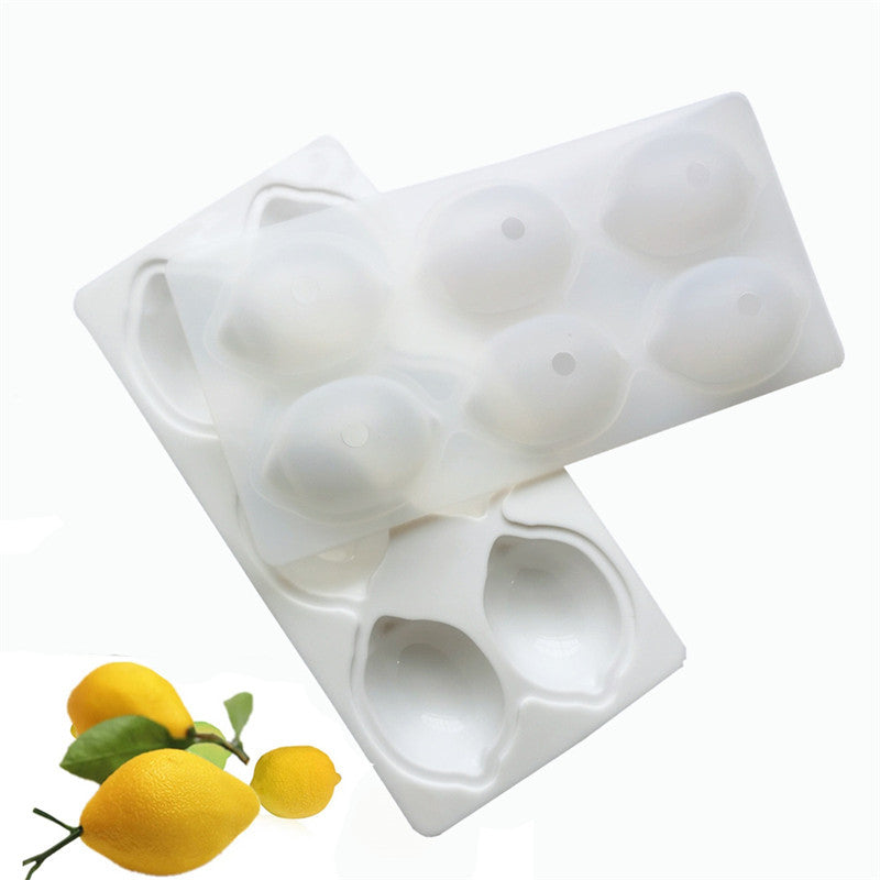 3D Silicone Lemon Mold