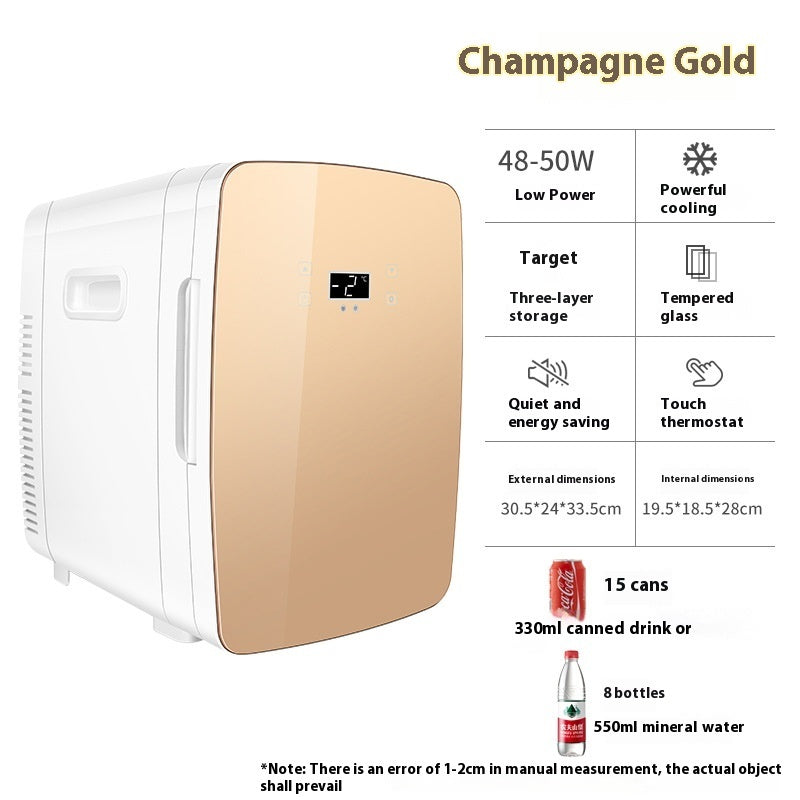 Mini 15L Refrigerator with Digital Display