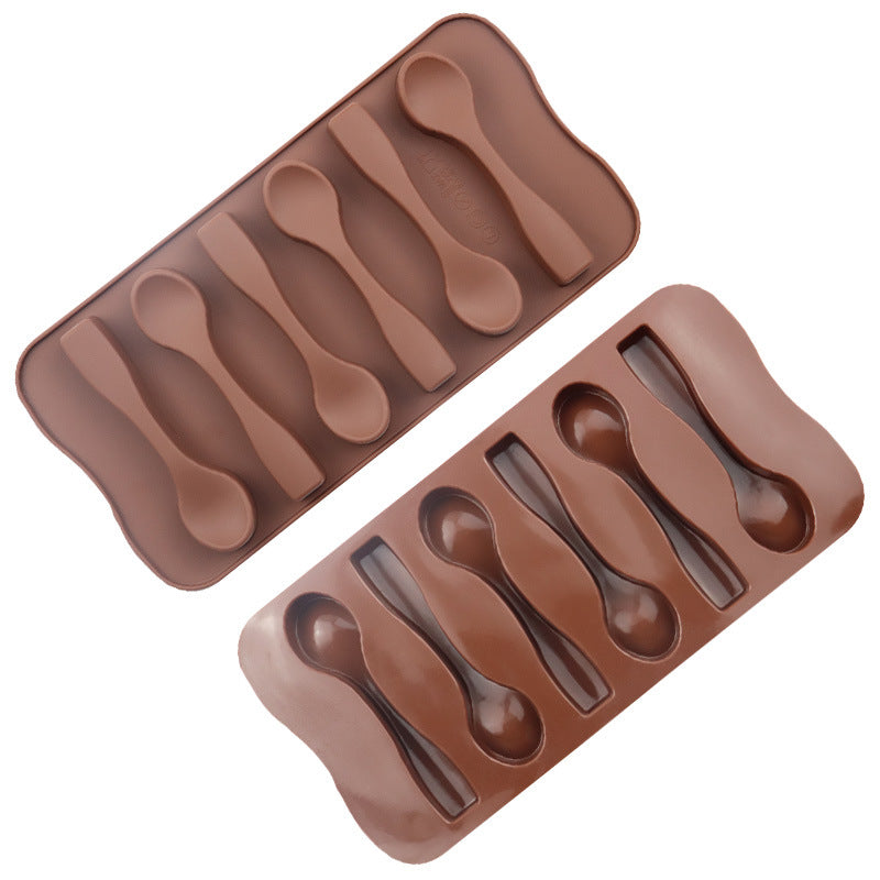 Silicone Chocolate Spoon Mold