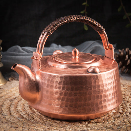 Hammered Copper Tea Kettle