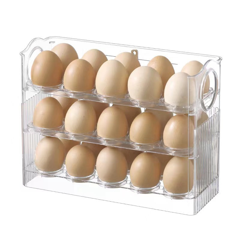 Narrow 30-Egg Organizer Shelf