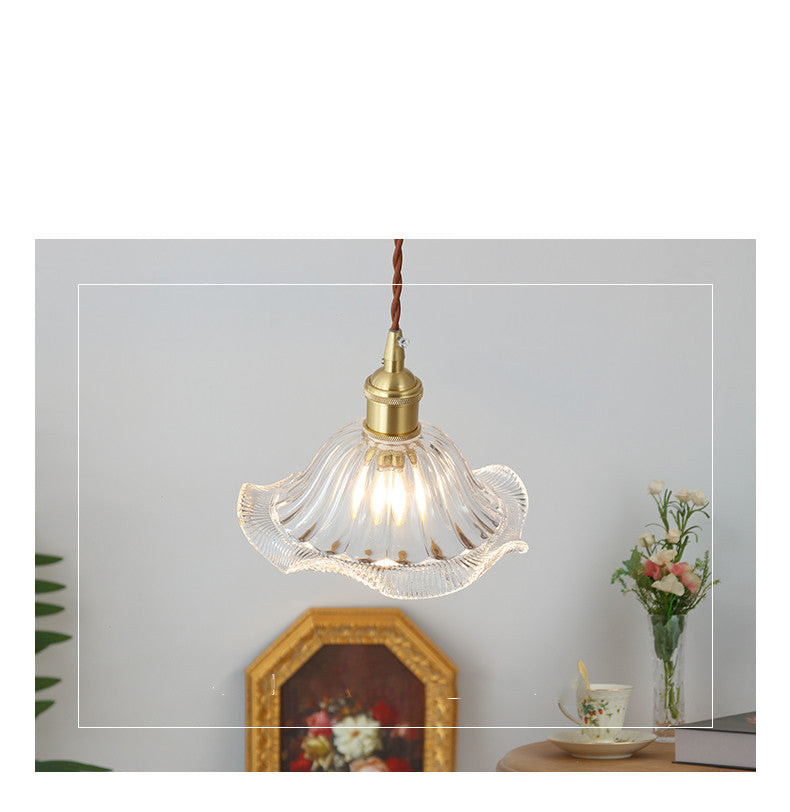 French Floral Pendant Lamps