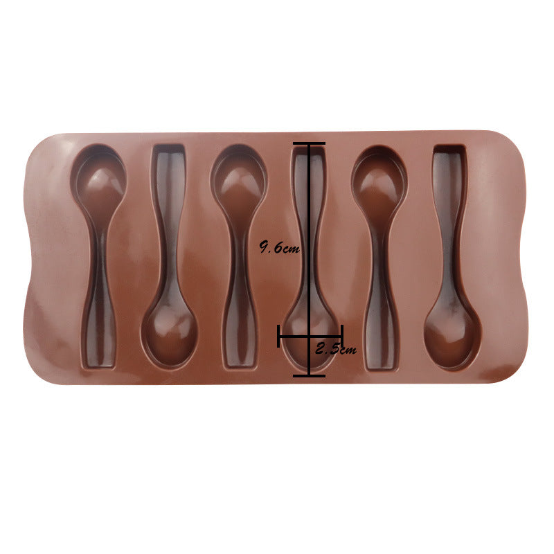 Silicone Chocolate Spoon Mold