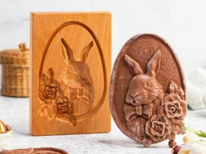 Wooden Animal, Nature, Decorative Stamp Molds