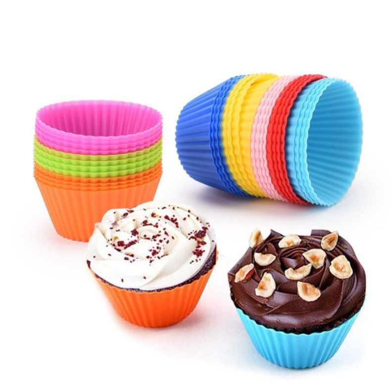 Silicone Cupcake  Liners-5 Shapes