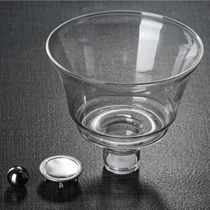 Automatic Glass Tea Brewer and Cup