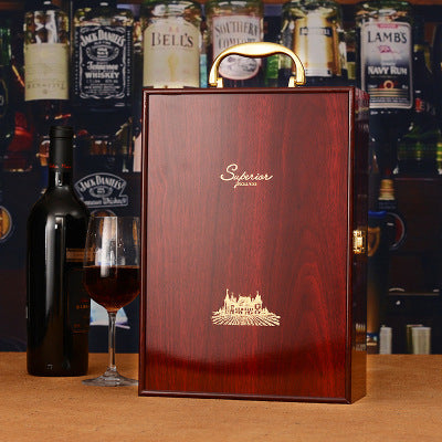 Wooden Wine Case