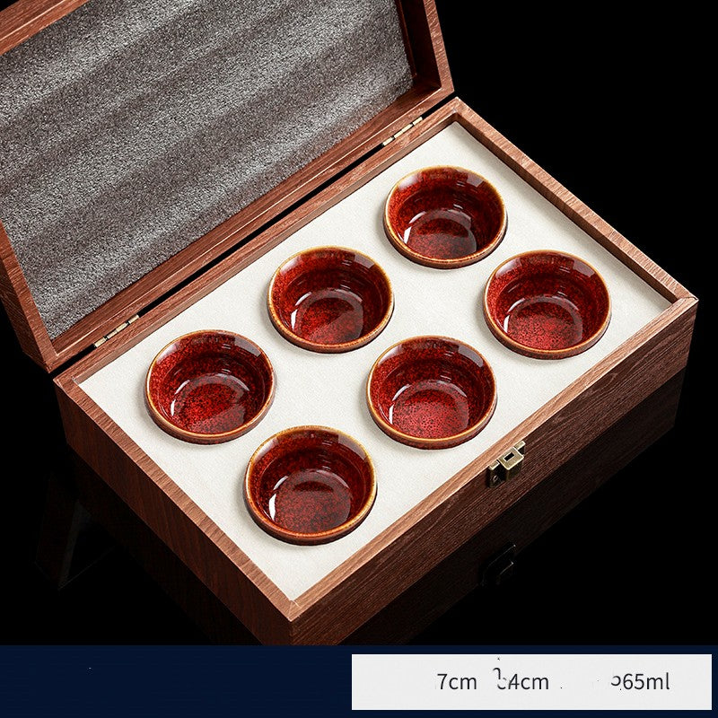 6PC Marigold Tea Cup Gift Box