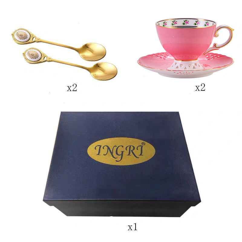 European Bone China Tea & Dessert Sets