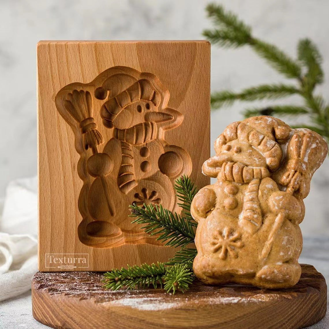 Wooden Animal, Nature, Decorative Stamp Molds