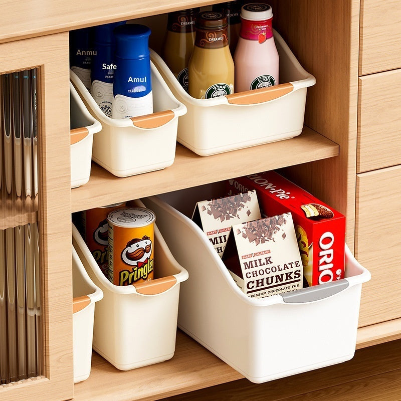 Desktop Storage Box With Wheels Under Sink Organizer For Miscellaneous Items