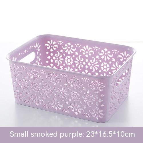 Woven Plastic Storage Baskets