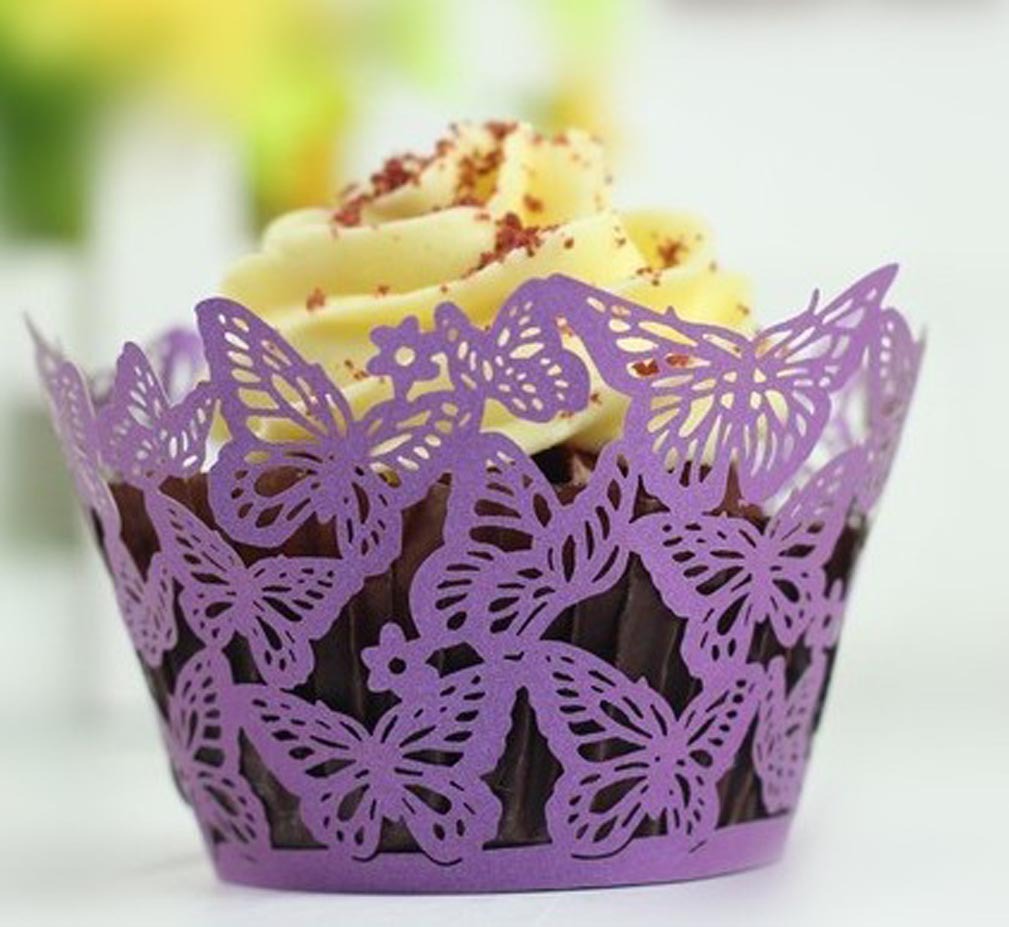 Paper Lace Cupcake Cups