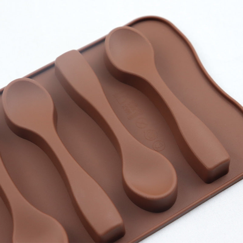 Silicone Chocolate Spoon Mold