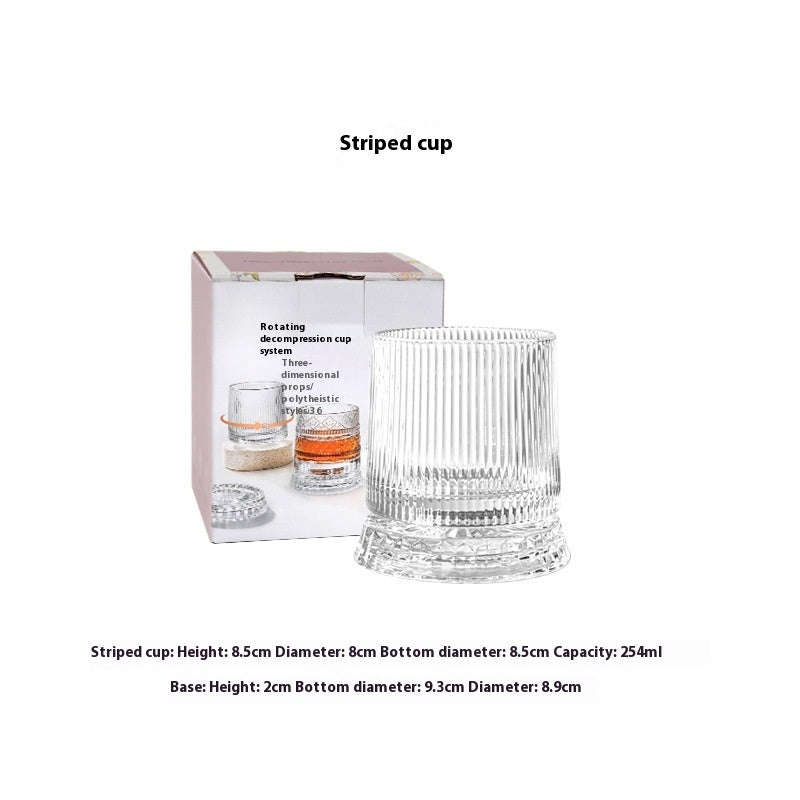 Diamond Rotating Wine Decanter