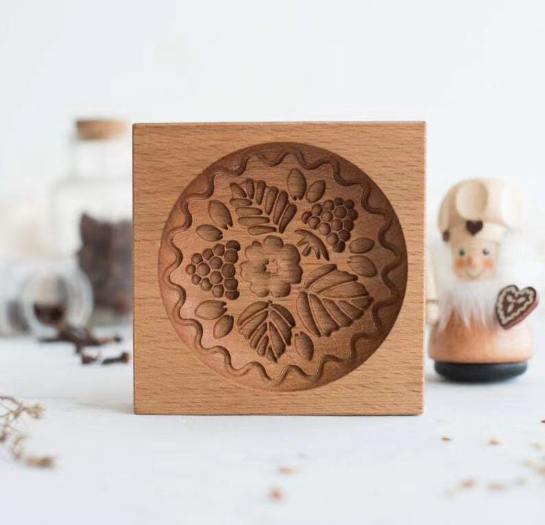 Wooden Animal, Nature, Decorative Stamp Molds