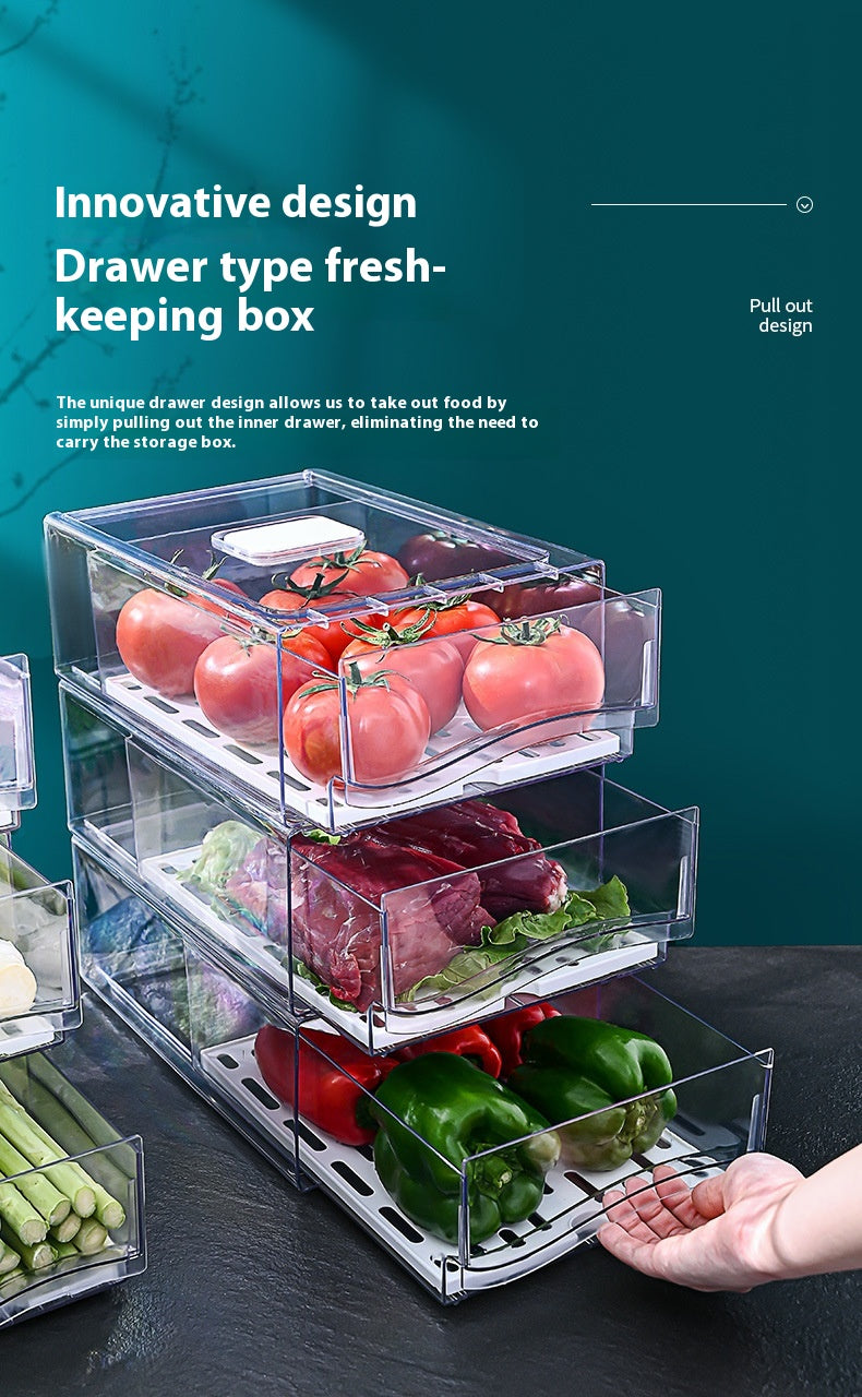 Kitchen Refrigerator Storage Drawer Crisper