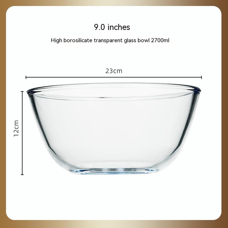 Clear Glass Mixing Bowls