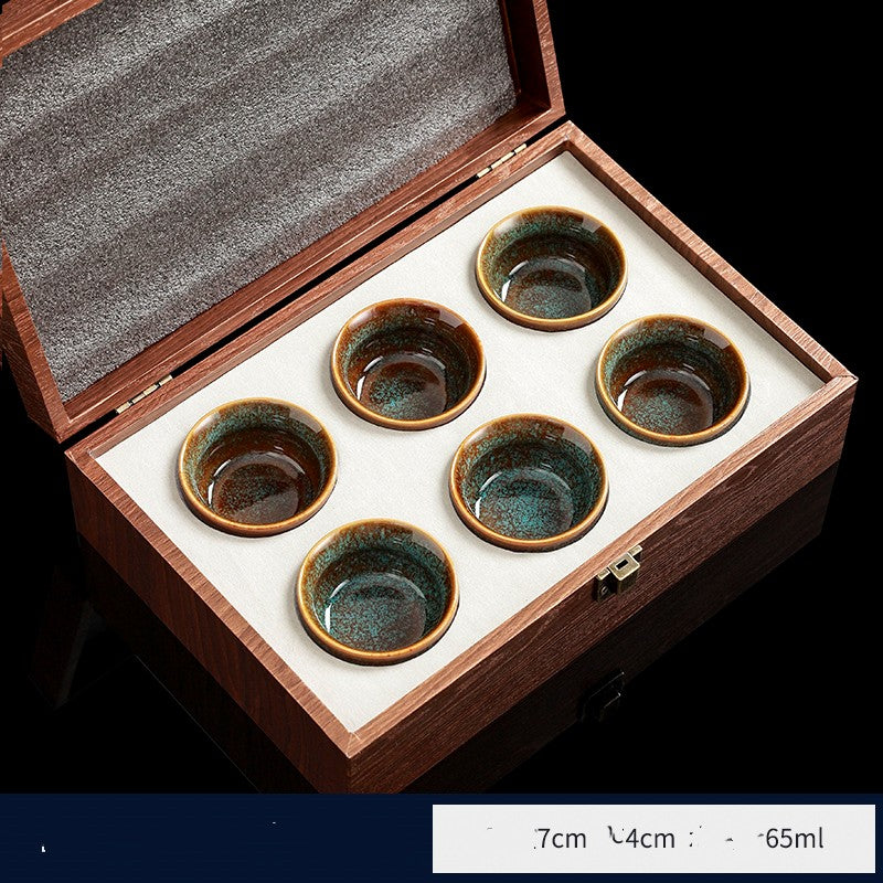 6PC Marigold Tea Cup Gift Box