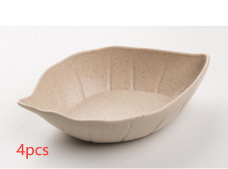 Ceramic Leaf Dessert Dish