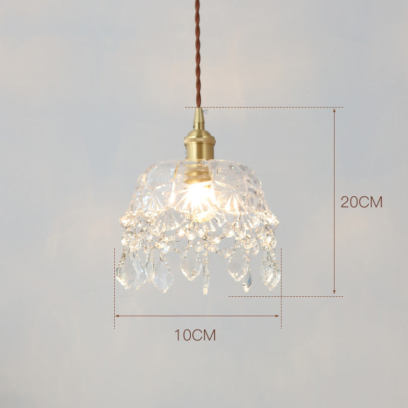 French Floral Pendant Lamps