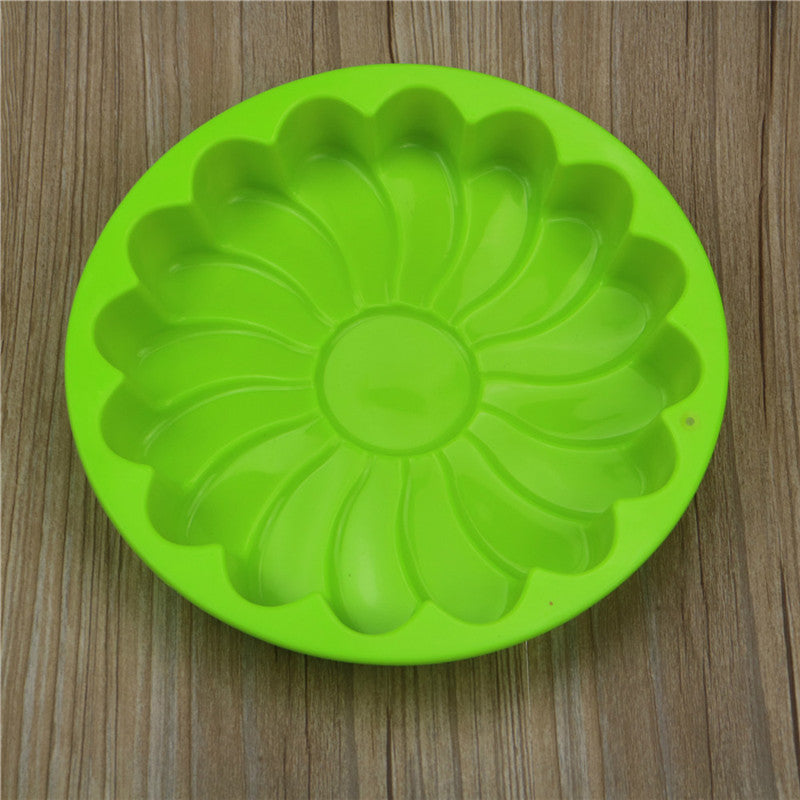 Whirled Sunflower Silicone Cake Mold