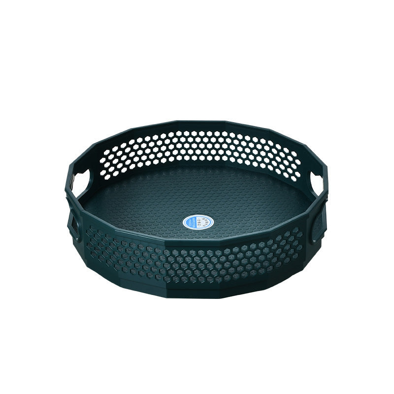 Kitchen Turntables with Perforated Wall