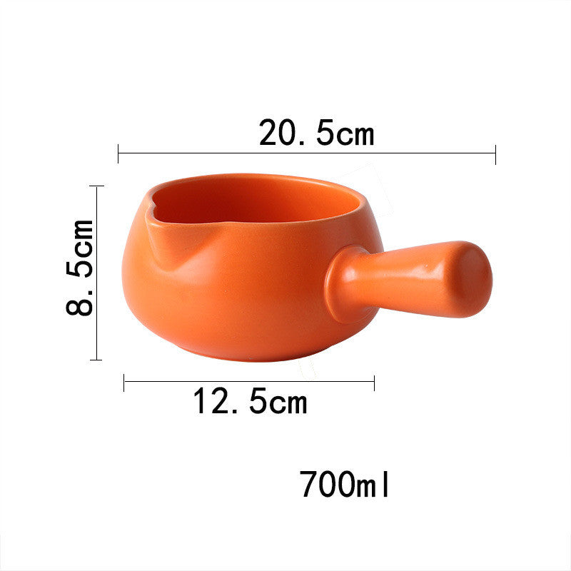 Mini Ceramic Milk Pot