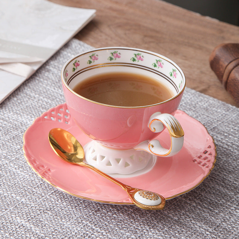 European Bone China Tea & Dessert Sets