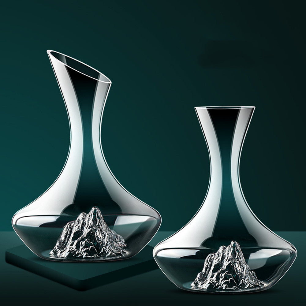 Crystal Iceberg Wine Decanter