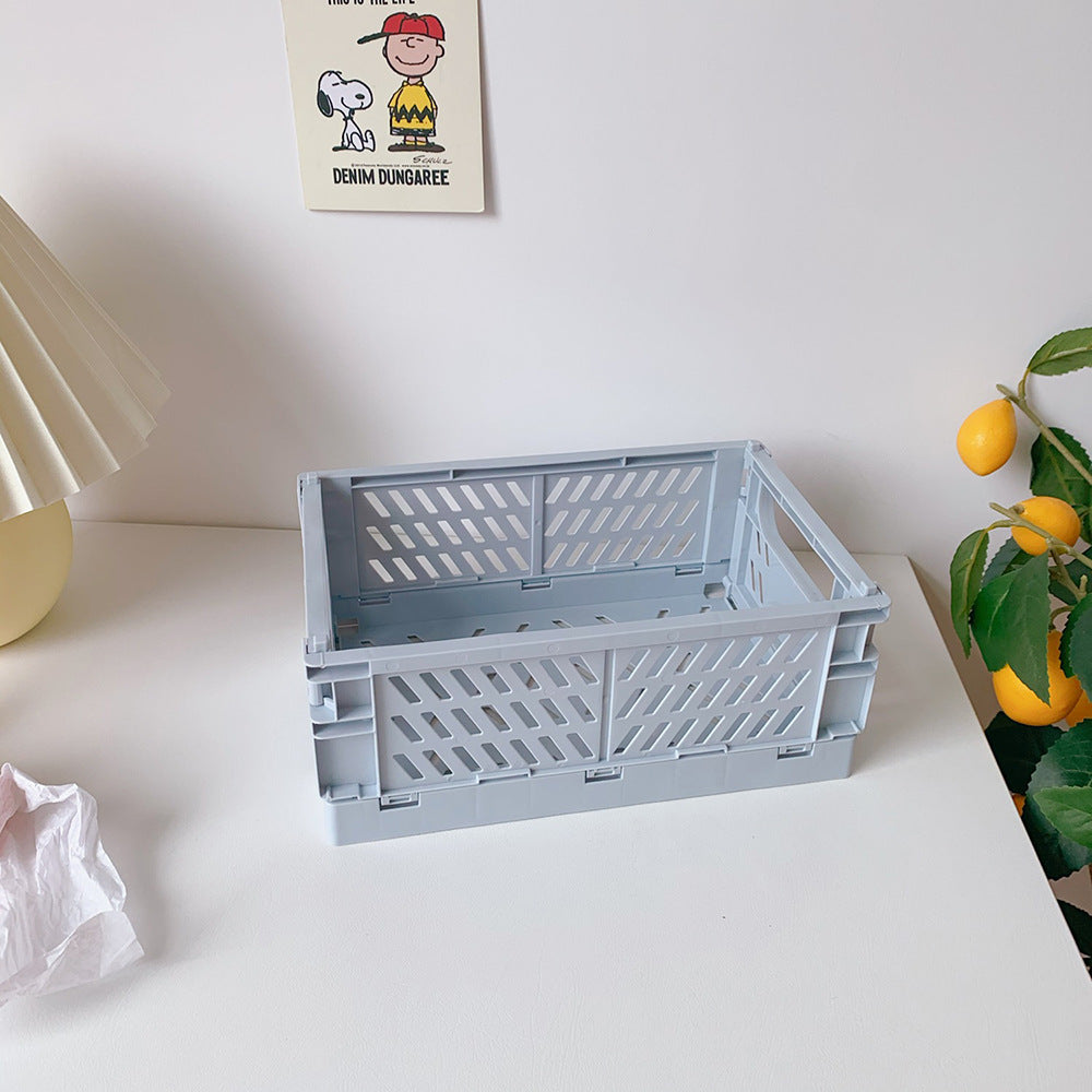 Folding Plastic Storage Crates