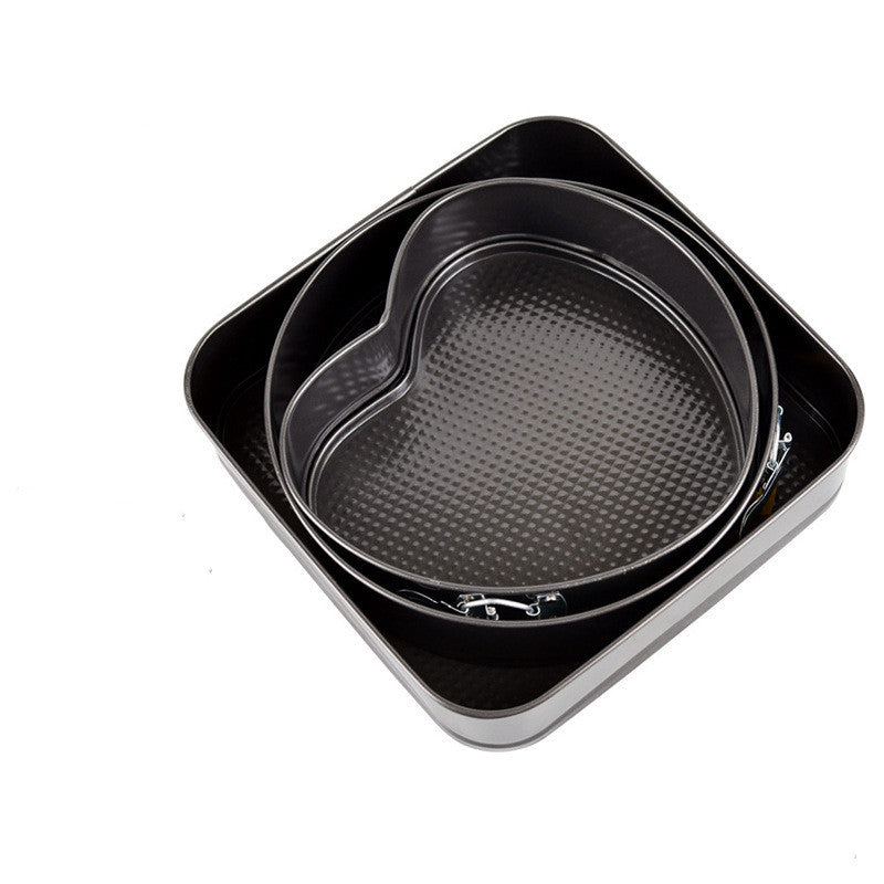 3PC Springform Pan Set-Various Shapes