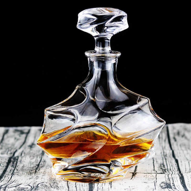 Asymmetrical Whiskey Decanter