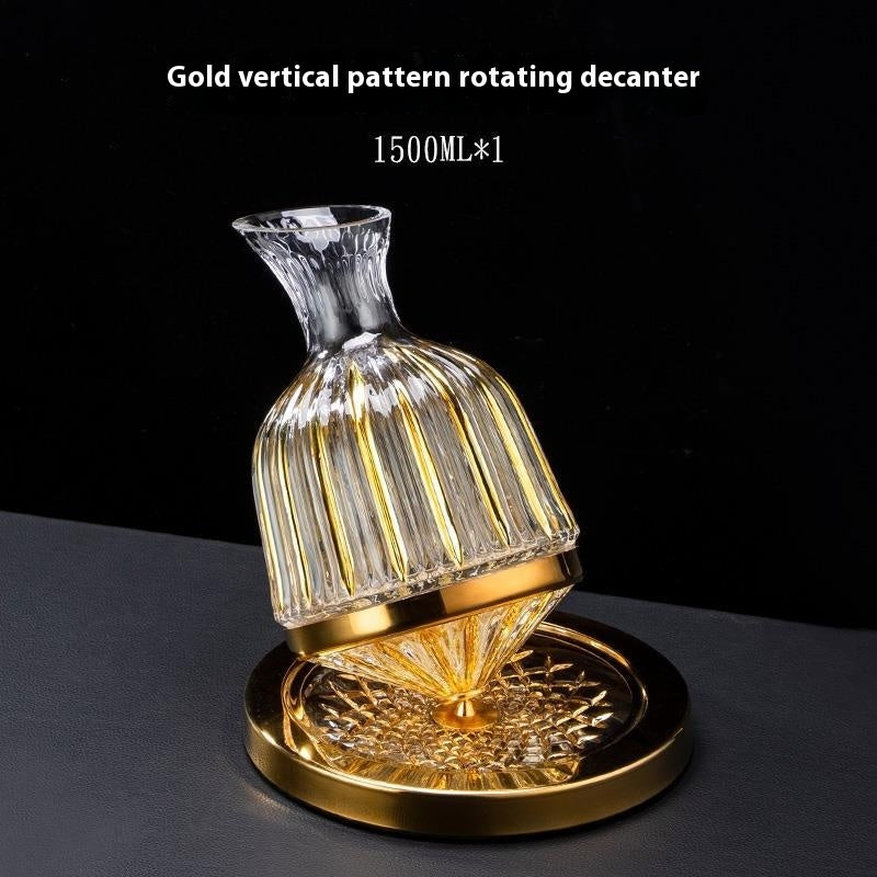 Gold Crystal Wine Service Ensemble