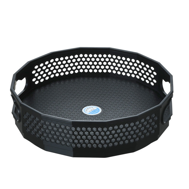 Kitchen Turntables with Perforated Wall