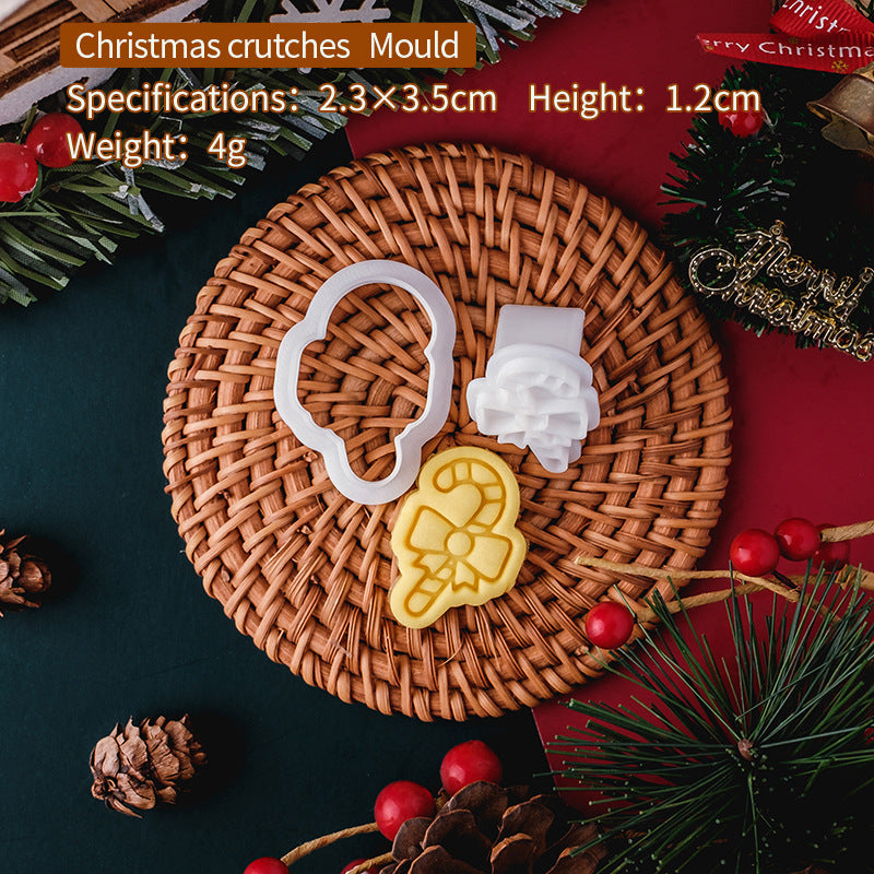 Embossed Christmas Cookie Molds