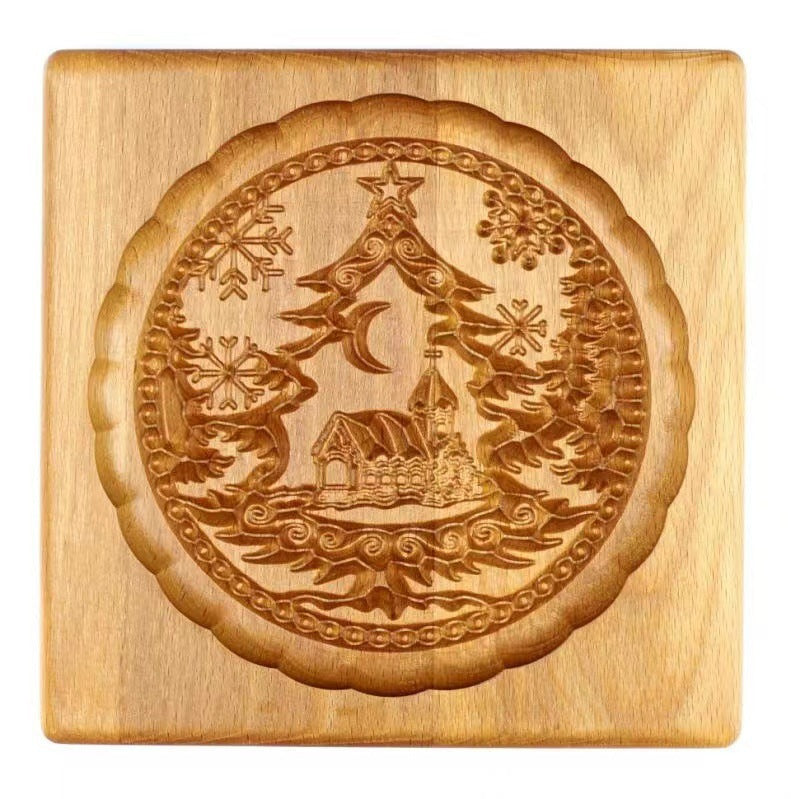 Wooden Animal, Nature, Decorative Stamp Molds