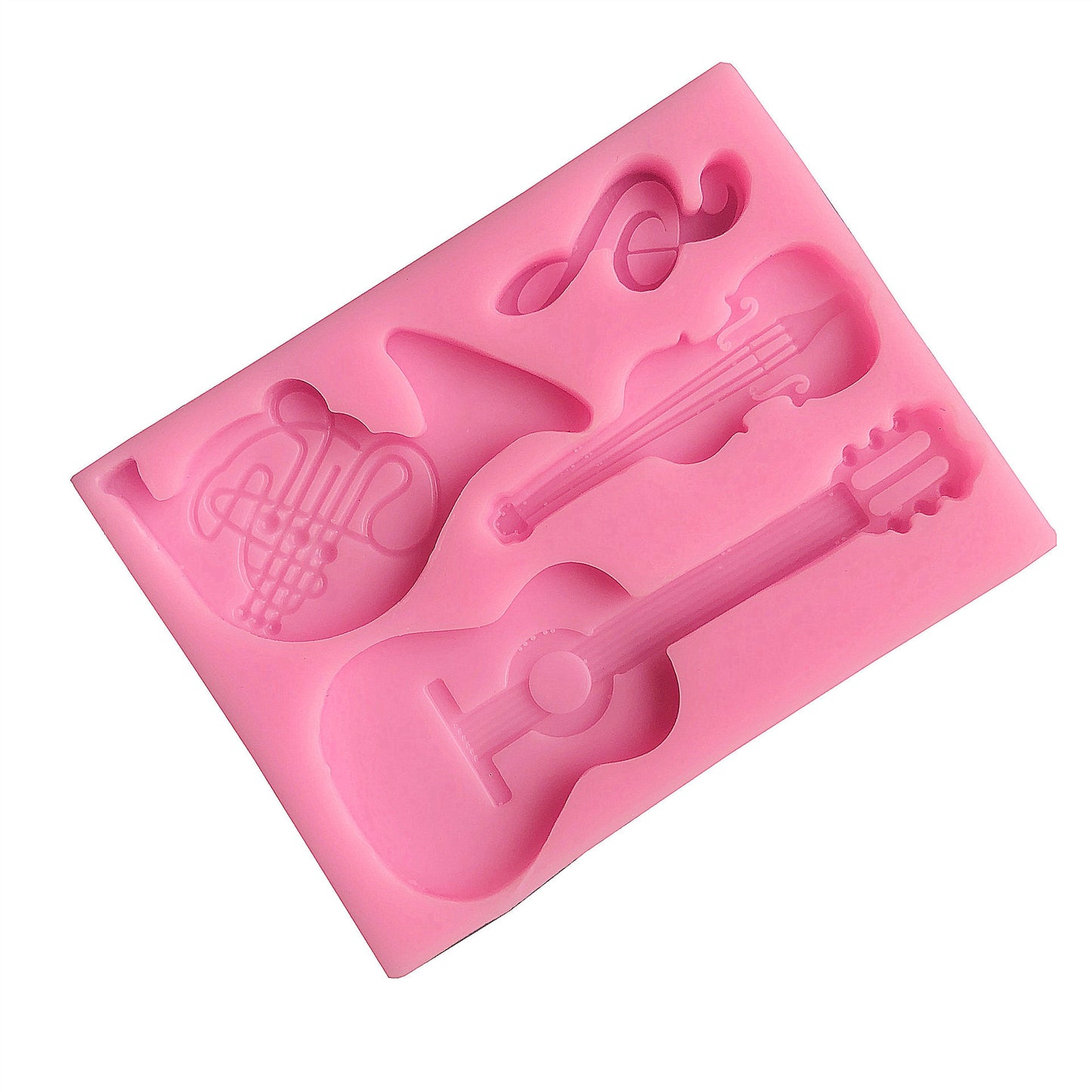 Musical Instrument Silicone Fondant Mold